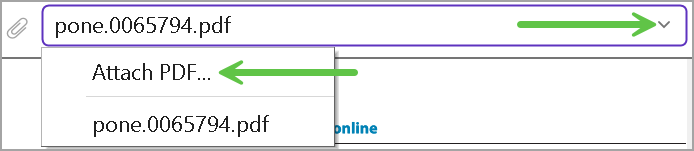 Adding a PDF to a reference that has one already